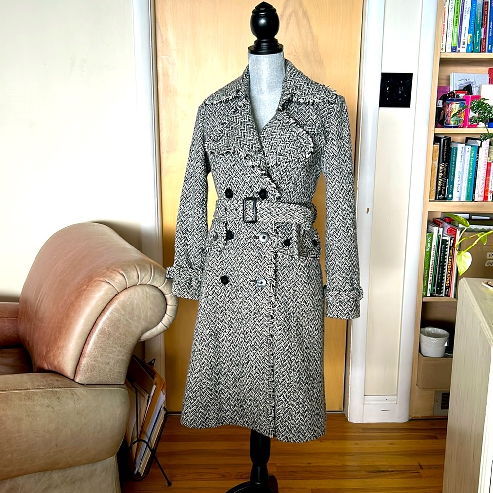 Herringbone Banana Republic Coat